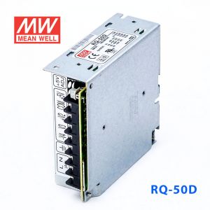 RQ-50D明纬5V3A+12V0.9A+24V0.9A-12V0.5A四路开关电源50W四组