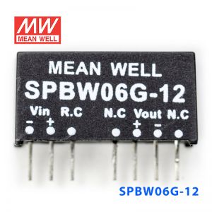 SPBW06G-12  6W 18~75V 转 12V 0.5A 稳压单路输出DC-DC模块电源