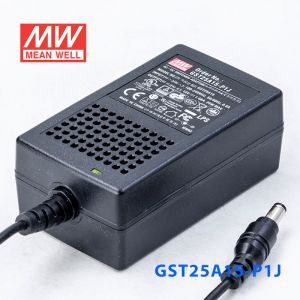 GST25A15-P1J 25W 15V1.66A高效能低空载损耗绿色节能桌上型适配器