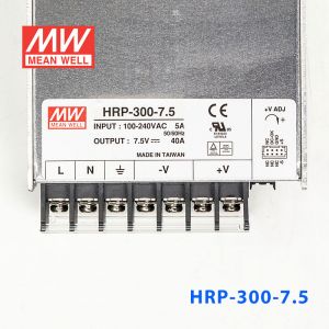 HRP-300-7.5 300W 7.5V40A 单路输出高性能内置有外壳明纬开关电源