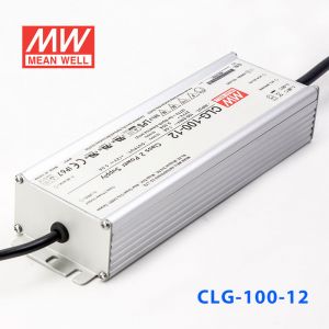 CLG-100-12 100W 12V 5A 恒压+可改恒流有PFC铝壳明纬IP67防水LED电源