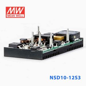 NSD10-12S3  10W  9.8~36V 输入 3.3V 稳压输出板上安装型明纬DC-DC变换电源