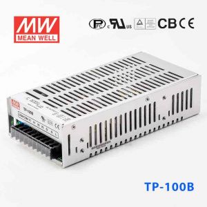 TP-100B  100W +5V 15A +12V 5A -12V 1A  三路输出带PFC明纬开关电源