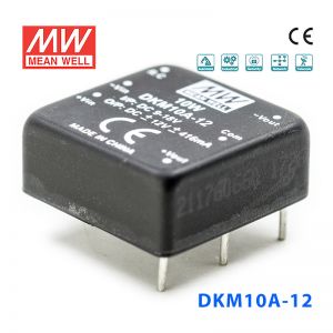 DKM10A-12 10W9~18V转 ±12V 833mA 非稳压双路输出DC-DC模块电源