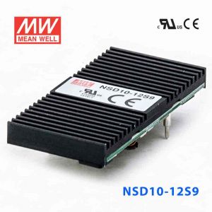 NSD10-12S9  10W  9.8~36V  输入 9V 稳压输出板上安装型明纬DC-DC变换电源