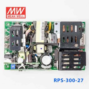 RPS-300-27 300W  27V 11.12A 单路输出PFC微漏电流低空载损耗无外壳医用明纬开关电源