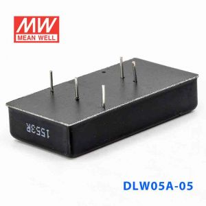 DLW05A-05  5W  9~18V  输入  ±5V  稳压双路输出明纬DC-DC转换模块电源