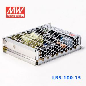 LRS-100-15 105W 15V7A单路输出超薄型低空载损耗明纬开关电源