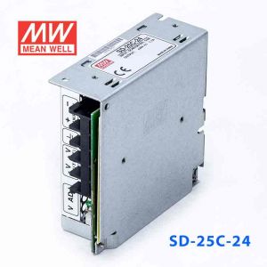 SD-25C-24  25W  36~72V  输入 24V 1.1A  输出有外壳明纬DC-DC转换电源