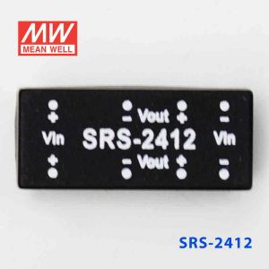 SRS-2412  0.5W  24V-12V  稳压单组输出明纬DC-DC转换模块电源