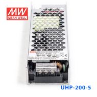 UHP-200-5 200W 5V 40A 明纬PFC高性能超薄电源