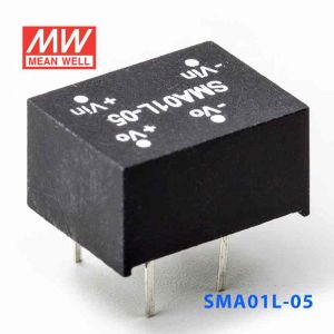 SMA01L-05  1W  5V-5V  非稳压单路输出明纬DC-DC转换模块电源