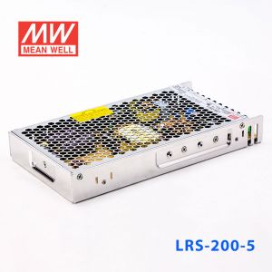 LRS-200-5 200W 5V40A输出（输入电压开关选择型)明纬超薄高性能开关电源