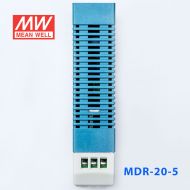 MDR-20-5 15W 5V2.5A 单输出低空载损耗DIN导轨型明纬电源