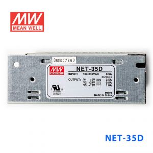 NET-35D  35W +5V 3.5A +24V 1A +12V 1A  三路输出明纬开关电源(NE系列)