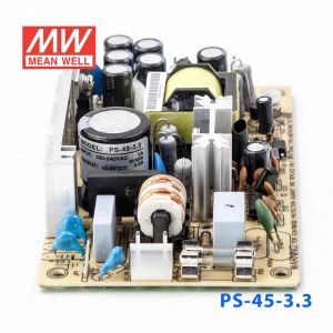 PS-45-3.3  45W  3.3V 8A  单路输出无外壳PCB板明纬开关电源