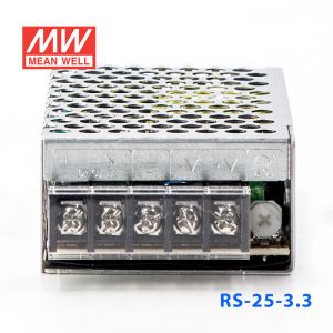 RS-25-3.3 25W 3.3V6A 单路输出明纬电源(G3系列-高性能内置有外壳) 