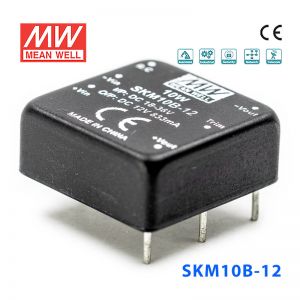 SKM10B-12 10W  18~36V 转 12V  833mA  非稳压单路输出DC-DC模块电源