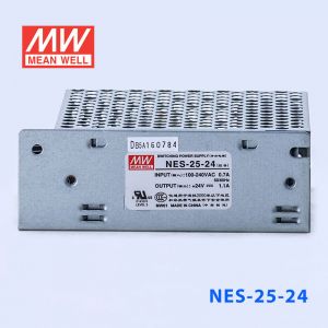 NES-25-24 25W 24V 1.1A 单路输出CCC认证明纬开关电源(NE系列)