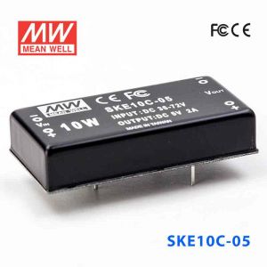 SKE10C-05  10W  36~72V  输入  5V  单路输出明纬DC-DC转换模块电源