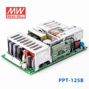 PPT-125B  125W  +5V 14.38A +12V 3.75A -12V 0.63A  三路输出带PFC功能无外壳PCB板明纬开关电源