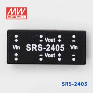 SRS-2405  0.5W  24V-5V  稳压单组输出明纬DC-DC转换模块电源