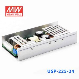 USP-225-24 225W 24V9.4A 单路输出U形支架带PFC功能明纬开关电源