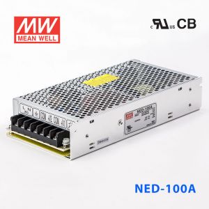 NED-100A  100W  5V 10A +12V 7A  双路输出明纬开关电源(NE系列) 