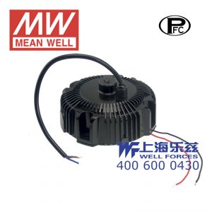 HBG-160-48A  160W 宽范围输入 28.8~48V3.3A输出 工矿灯用IP65防水铝壳明纬LED电源(恒流值通过内部电位器调整)