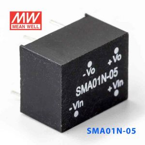 SMA01N-05  1W  24V-5V  非稳压单路输出明纬DC-DC转换模块电源