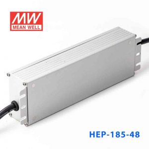 HEP-185-48   185W 48V 3.9A无风扇全密封IP68防护高效率明纬电源