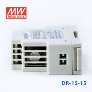 DR-15-15 15W 15V1A 单路输出Class II DIN导轨安装明纬开关电源