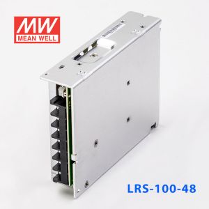 LRS-100-48 110.4W 48V2.3A单路输出超薄型低空载损耗明纬开关电源