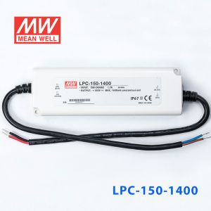 LPC-150-1400    150W   1400mA恒流输出明纬牌IP67防水塑壳LED电源