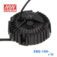 XBG-100-AB台湾明纬100W恒功率LED驱动器带PFC功能IP67防护三合一调光功能