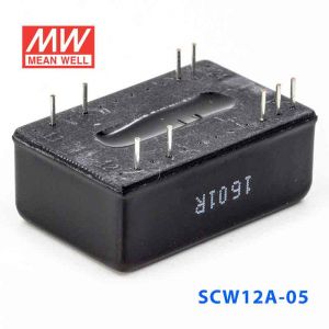 SCW12A-05  12W  9~18V  输入 5V  稳压单路输出明纬DC-DC转换模块电源