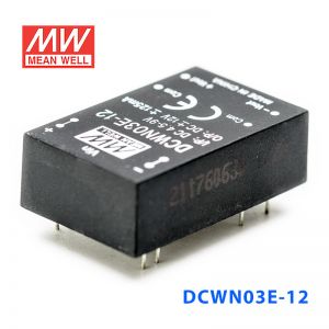 DCWN03E-12 3W 4.5~9V 转 ±12V 125mA 非稳压双路输出DC-DC模块电源