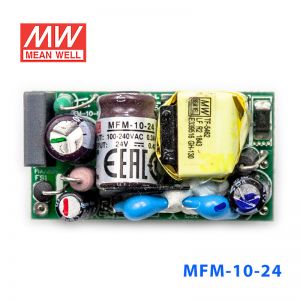 MFM-10-24台湾明纬10W 80~264V输入24V0.42A输出医疗基板型电源