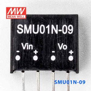 SMU01N-09  1W  24V-9V  非稳压单路输出明纬DC-DC转换模块电源