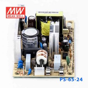 PS-65-24  65W  24V 2.7A  单路输出无外壳PCB板明纬开关电源