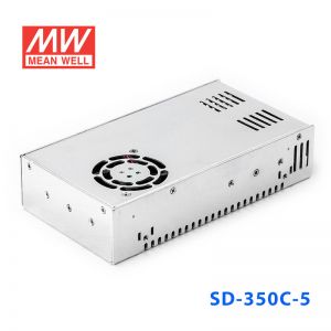 SD-350C-5  350W  36~72V 输入  5V  60A   输出有外壳明纬DC-DC转换电源