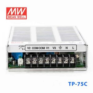 TP-75C  75W +5V 10A +15V 3A -15V 0.6A  三路输出带PFC明纬开关电源