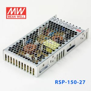 RSP-150-27 150W 27V5.6A单路输出低厚度带功率因素校正CCC认证明纬开关电源