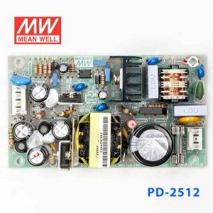 PD-2512  25W +12V 1.2A -12V 1.2A  双路输出无外壳PCB板明纬开关电源