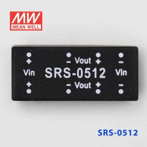 SRS-0512  0.5W  5V-12V  稳压单组输出明纬DC-DC转换模块电源