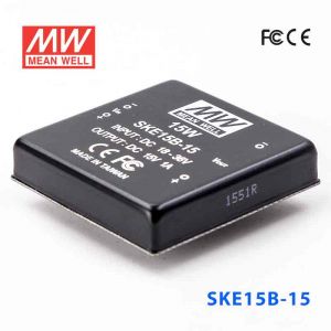 SKE15B-15  15W  18~36V  输入  15V  单路输出明纬DC-DC转换模块电源