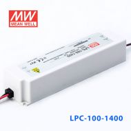 LPC-100-1400   100W   1400mA恒流输出明纬牌IP67防水塑壳LED电源