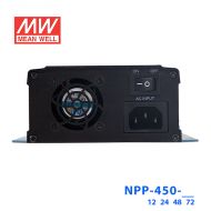 NPP-450-48明纬57.6V6.8A输出456.96W超宽输出充电器&电源供应器二合一