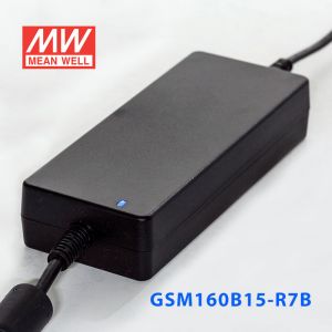 GSM160B15-R7B 144W 15V9.6A输出明纬高能效医疗型外置桌面型电源适配器