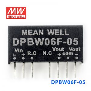 DPBW06F-05 6W 9~36V 转 ±5V 0.6A 稳压双路输出DC-DC模块电源